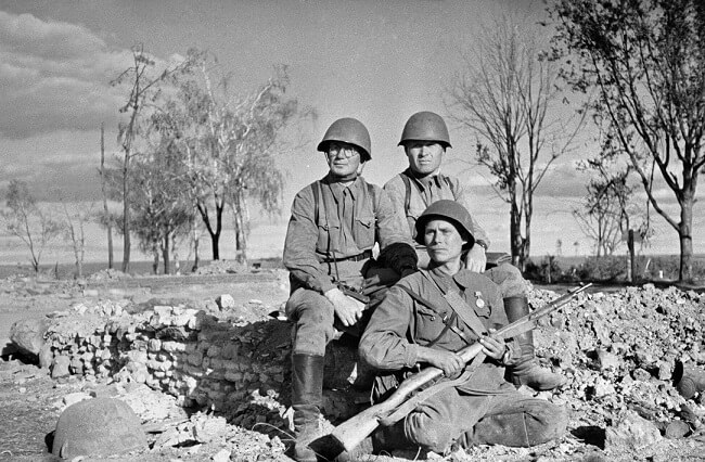 Фото вов 1941 1945 цветные